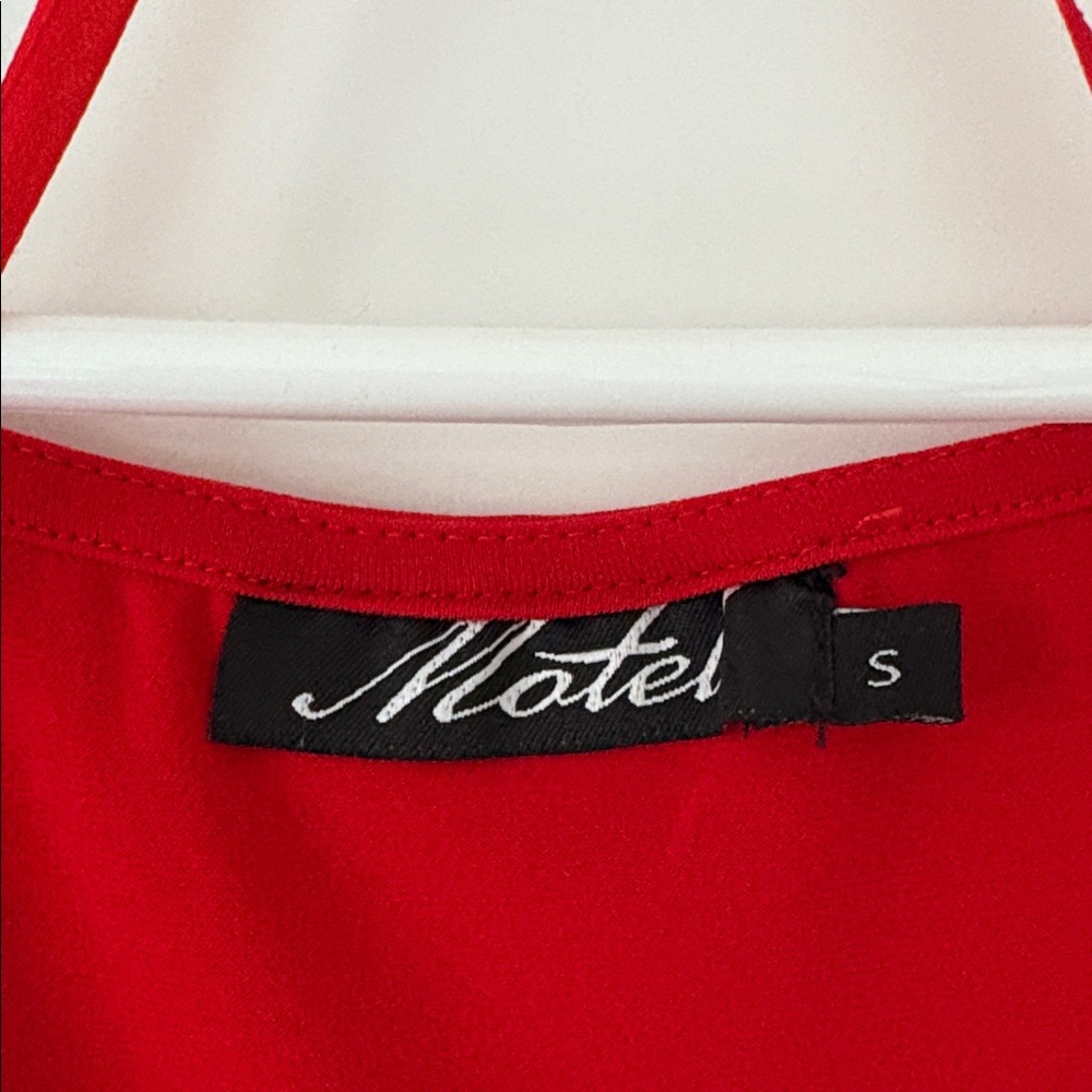 Motel Rocks Red Dress - Picture 4 of 7